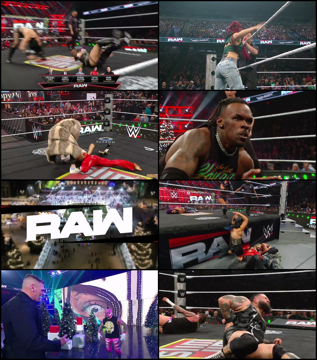 WWE Monday Night Raw (22nd-December 2025) Hindi-English Full WWE Show 480p 720p 1080p WEB-DL screenshot