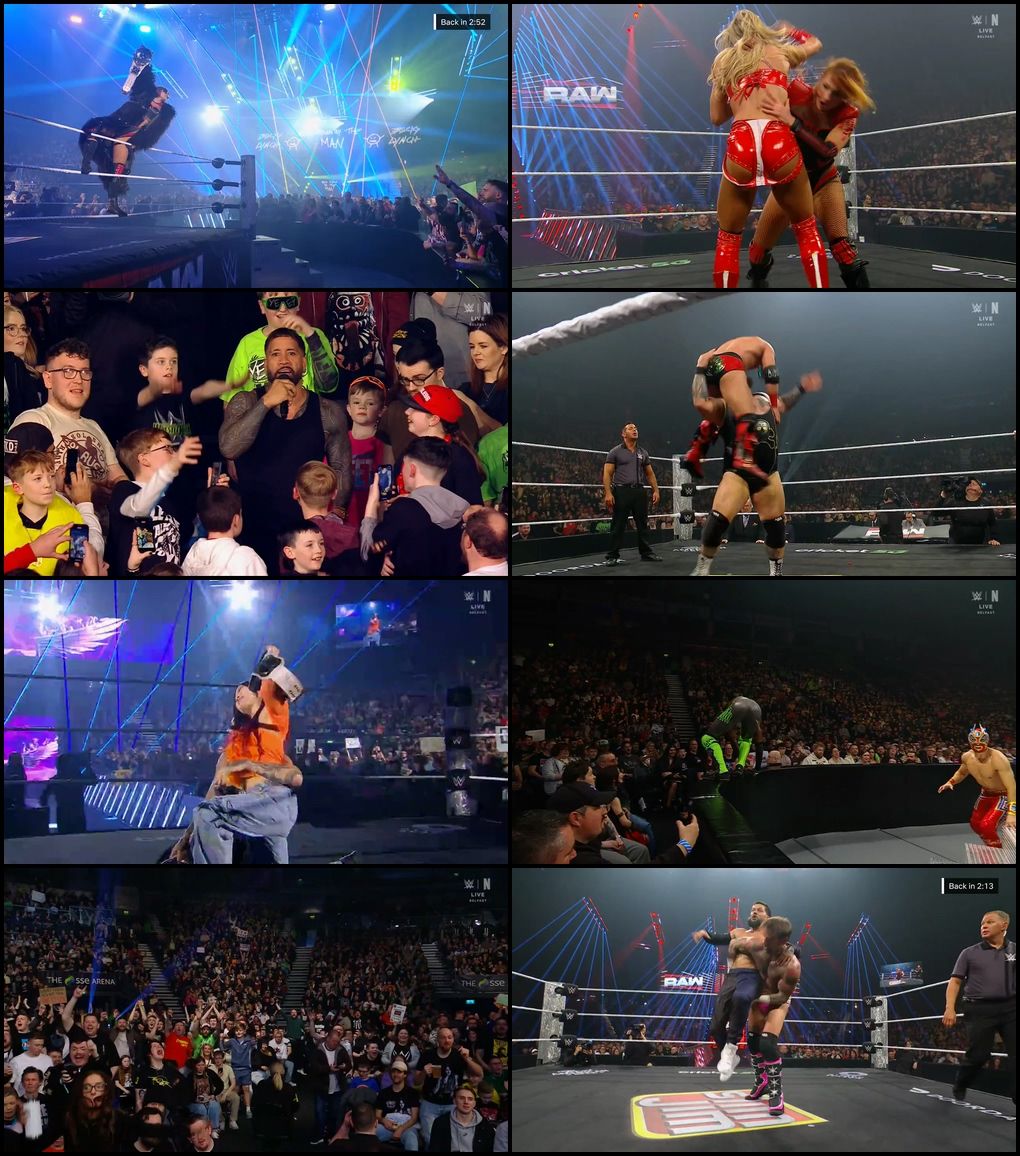 WWE Monday Night Raw (19th-January 2026) English Full WWE Show 480p 720p 1080p WEB-DL screenshot
