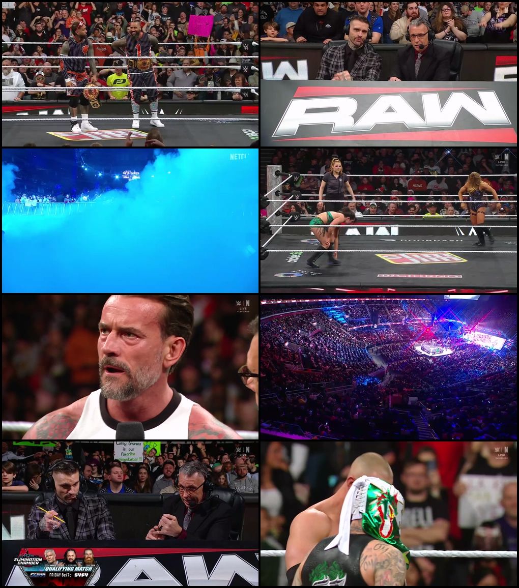 WWE Monday Night Raw (9th-February 2026) Hindi-English Full WWE Show 480p 720p 1080p WEB-DL screenshot