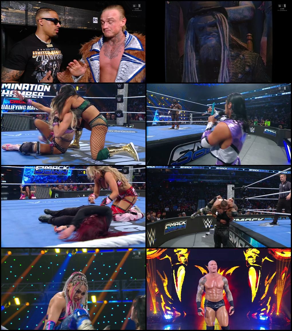 WWE Friday Night SmackDown (20th February 2026) Hindi+English Full WWE Show 480p 720p 1080p WEB-DL screenshot