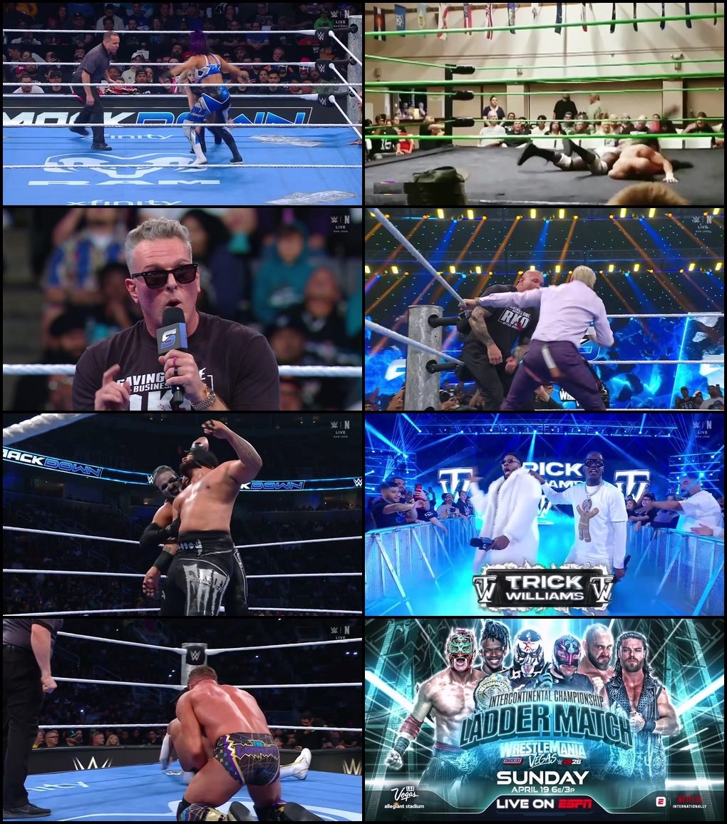 WWE Friday Night SmackDown (10th April 2026) English Full WWE Show 480p 720p 1080p WEB-DL screenshot