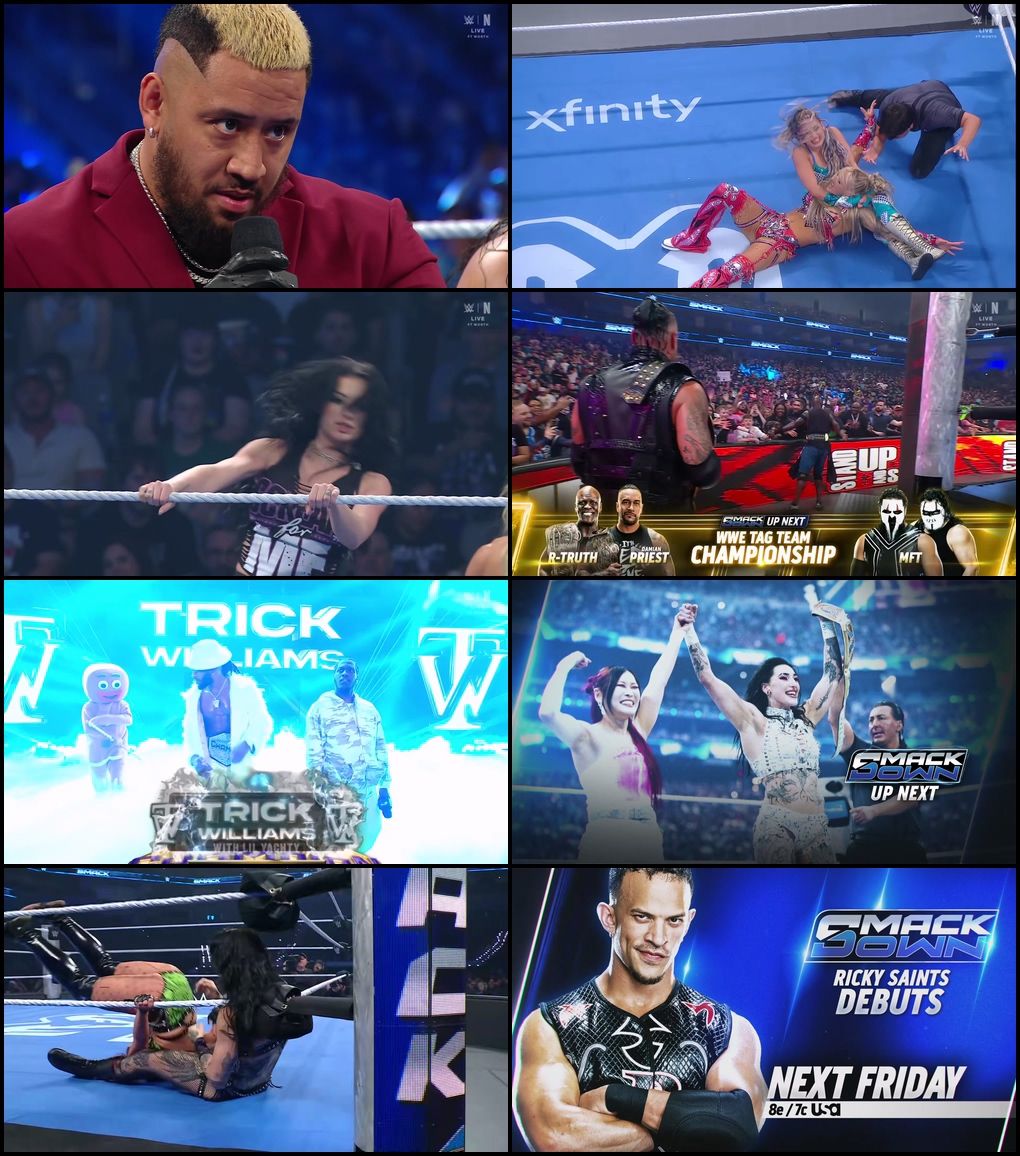 WWE Friday Night SmackDown (24th April 2026) English Full WWE Show 480p 720p 1080p WEB-DL screenshot