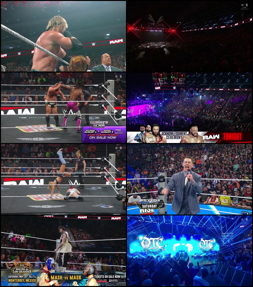 WWE Monday Night Raw (11th-May 2026) Hindi-English Full WWE Show 480p 720p 1080p WEB-DL screenshot