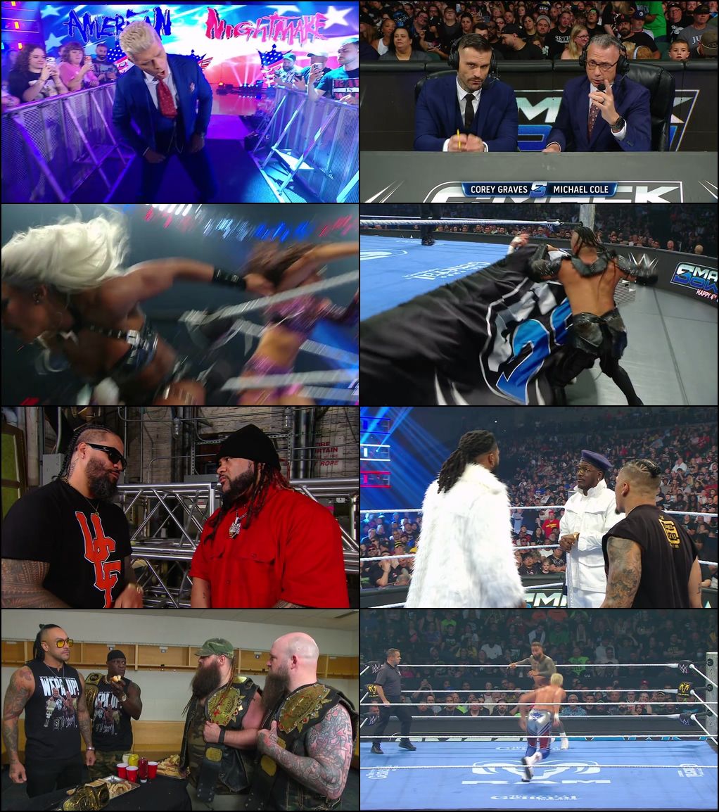 WWE Friday Night SmackDown (3rd-July 2026) Dual Audio {Hindi-English} Full WWE Show 480p 720p 1080p WEB-DL screenshot