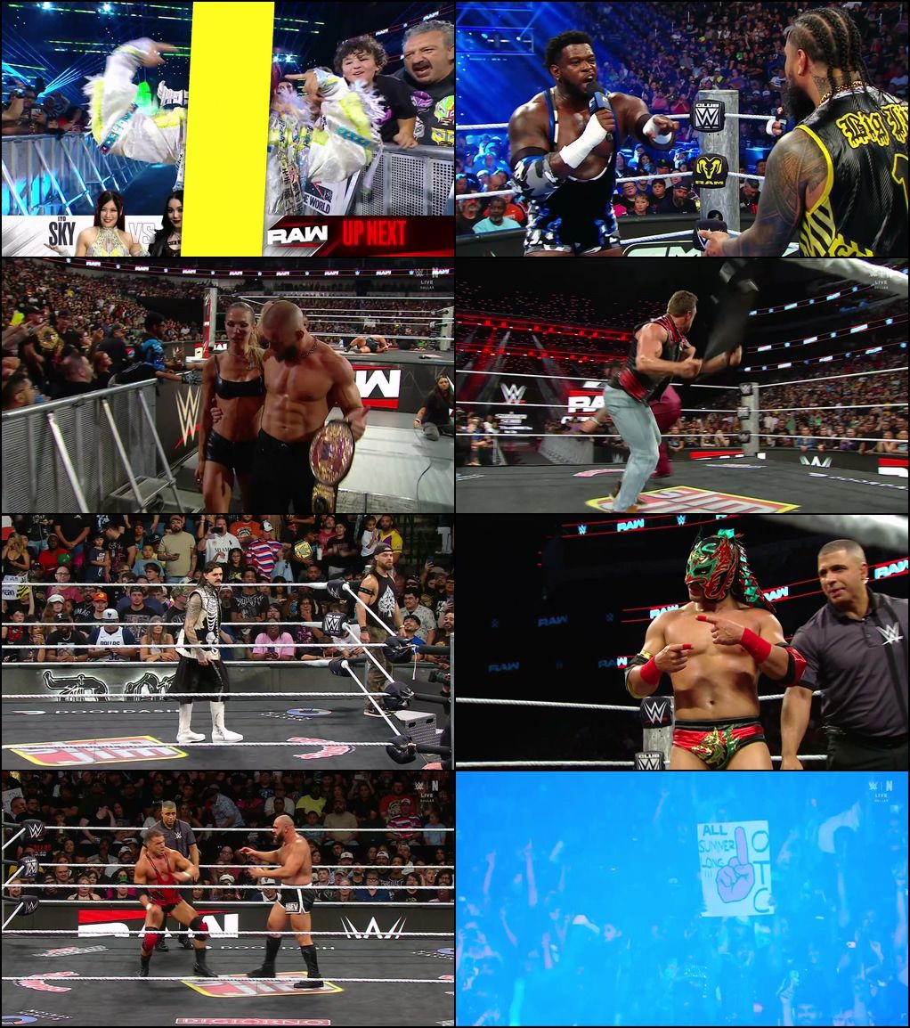 WWE Monday Night Raw (13th-July 2026) Dual Audio {Hindi-English) Full WWE Show 480p 720p 1080p WEB-DL screenshot