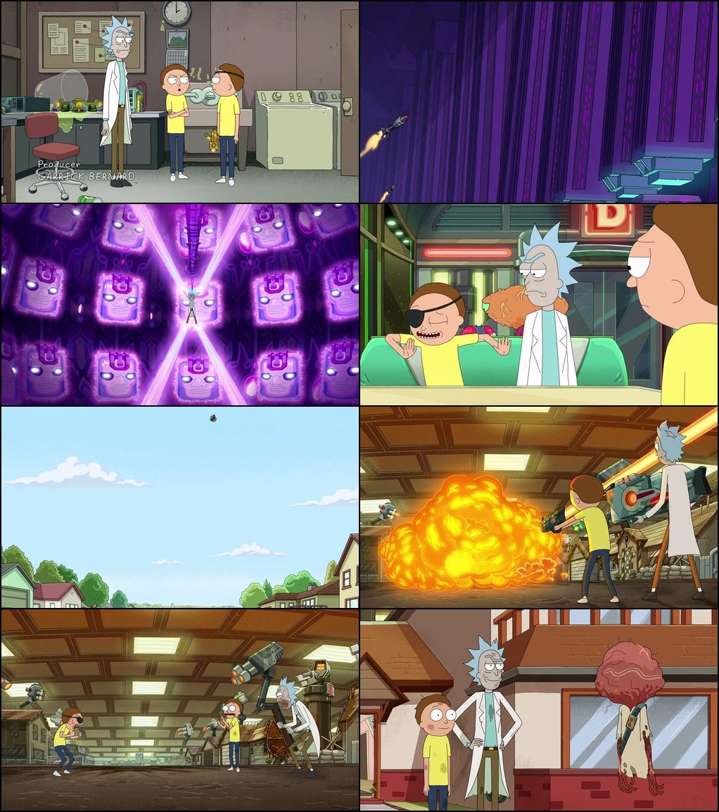 Rick and Morty (Season 1 – 9) {English With Hindi Subtitles} 720p WEB-DL β (S9 : Episode 10 Added) screenshot