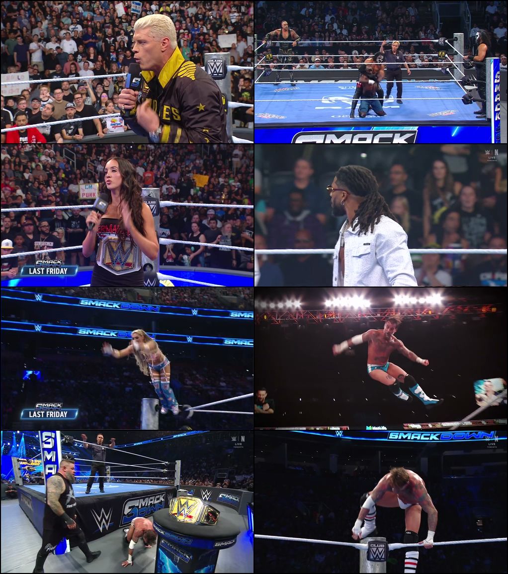 WWE Friday Night SmackDown (21st-August 2026) Dual Audio {Hindi-English} Full WWE Show 480p 720p 1080p WEB-DL screenshot