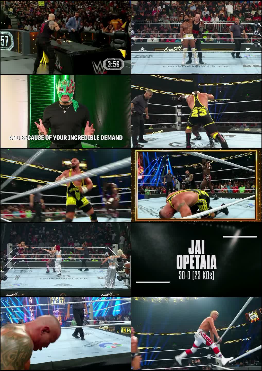 WWE Saturday Nights Main Event (6th September) 2026 {Hindi-English} Full WWE Show 480p - 720p - 1080p WEB-DL screenshot