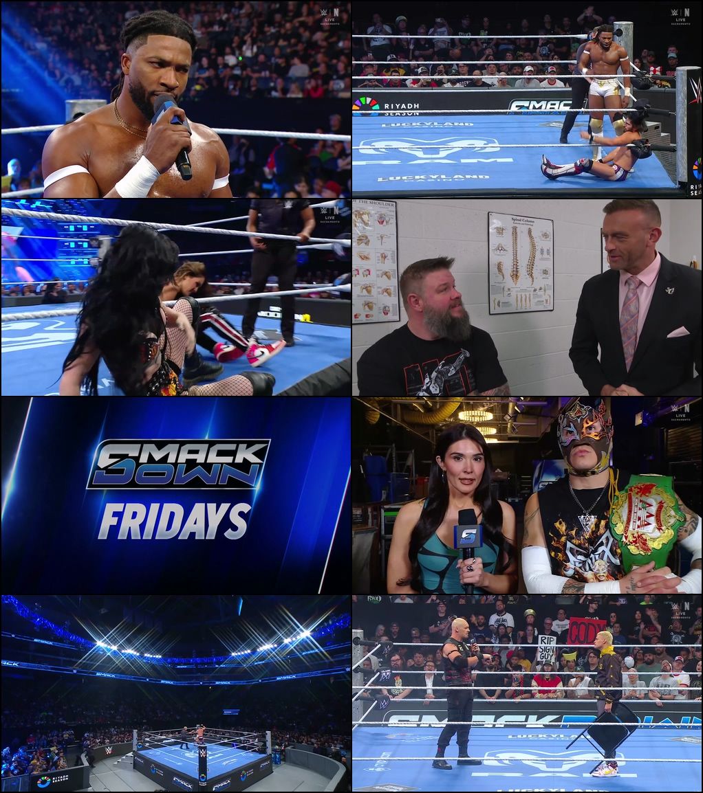 WWE Friday Night SmackDown (16th-October 2026) Dual Audio {Hindi-English} Full WWE Show 480p 720p 1080p WEB-DL screenshot