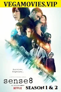 Sense8 (Season 1-2) English Netflix Complete WEB-DL Series 720p poster